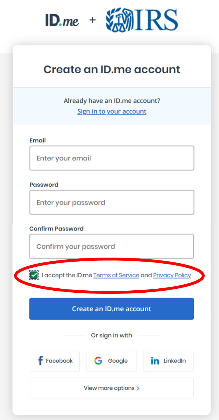 How to Create an IRS ID.me Account – Get It Back