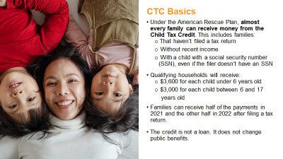 (Training) All Hands on Deck: Local Strategies for Reaching All Families Eligible for the CTC